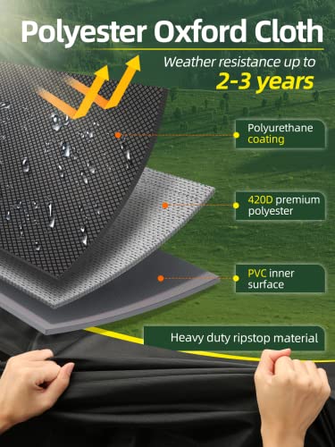 Eventronic 54“ Riding Lawn Mower Tractor Cover, Waterproof