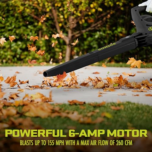 Sun Joe Electric Blower 155 MPH 6 Amp