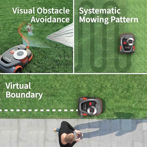 Segway Navimow H800N-VF Robot Lawn Mower, 0.20 Acre