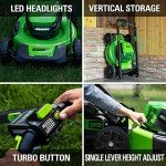 Greenworks 80V Cordless Mower, Trimmer & Blower Combo