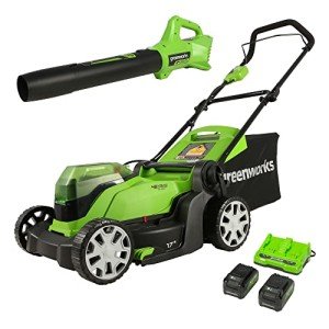 Greenworks 48V Cordless Electric Mower and Blower