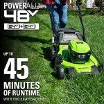 Greenworks 48V Self-Propelled 21" Cordless Lawn Mower