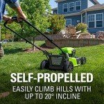 Greenworks 48V Self-Propelled 21" Cordless Lawn Mower