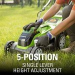 Greenworks 40V Cordless 14" Push Lawn Mower