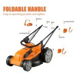 LawnMaster 16-Inch Electric Mower 12AMP