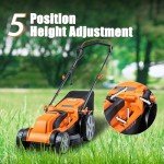 LawnMaster 16-Inch Electric Mower 12AMP