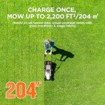 Litheli 20V Cordless 13-Inch Lawn Mower