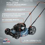 SENIX 21-Inch Gas Push Lawn Mower 140cc