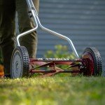 14-Inch 5-Blade Push Reel Lawn Mower