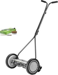 16-Inch Push Reel Lawn Mower with Sharpening Kit
