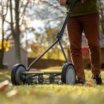 16-Inch Push Reel Lawn Mower with Sharpening Kit