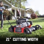 PowerSmart 21" Gas Push Lawn Mower with Mulching