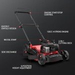 PowerSmart 21" Gas Push Lawn Mower with Mulching