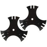 Arnold MTD 3-Side Edger Star Blades - 2 Pack