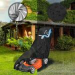 Heavy Duty Waterproof Lawn Mower Cover - Universal Fit