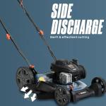 SENIX 21-Inch Gas Push Lawn Mower 140cc