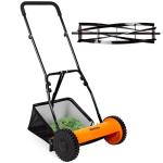 Walensee 16-Inch Push Reel Lawn Mower with Catcher