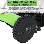 15-Inch Push Reel Lawn Mower with Grass Catcher