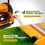 Walensee 16-Inch Push Reel Lawn Mower with Catcher