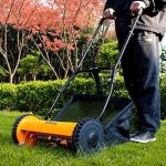 Walensee 16-Inch Push Reel Lawn Mower with Catcher