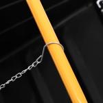 Manual Lawn Mower, Push Reel Walk-Behind Lawn Mowers, 14 Inch Cordless Grass Cutter with Removable Grass Collect Bag, Adjustable Height Grass Cutting Tool for Driveways, Courtyards (16, Inches)