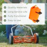 TOSRWGLL SK-2 Reel Mower Sharpening Kit Compatible with Earthwise Mowers,Manual Push Mower Blade Sharpener Tool Fits Wide Range of Reel Mower