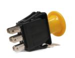 The ROP Shop PTO Switch for John Deere G100, LX289, LT190, LX288 Lawn Tractor Lawnmowers - 2 Position, 8 Terminals, Push Button, Rotary Actuator, Manual Operation
