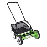16" Manual Lawn Mower with Bag and 5 Blades