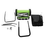 12-Inch Push Reel Mower with Adjustable Heights