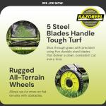 Sun Joe 16-Inch Manual Push Lawn Mower