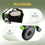 20-Inch Manual Push Reel Lawn Mower with Catcher