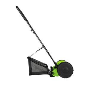 12-Inch Adjustable Height Manual Lawn Mower