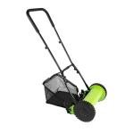 Manual Grass Cutter with 5 Blades and Catcher
