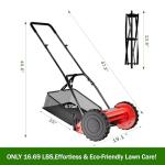 14-Inch Cordless Push Reel Lawn Mower