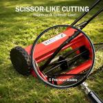 14-Inch Cordless Push Reel Lawn Mower