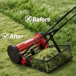 14-Inch Cordless Push Reel Lawn Mower