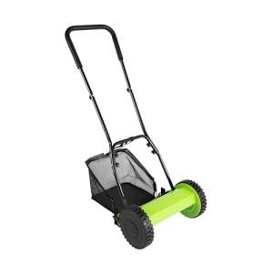 HinLIaDa 12-inch Manual Push Reel Lawn Mower