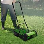 18-Inch Push Reel Lawn Mower with Grass Catcher
