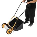 14" Manual Push Reel Lawn Mower with Adjustable Height