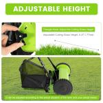 11-Inch Push Reel Mower with Adjustable Height