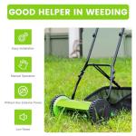 11-Inch Push Reel Mower with Adjustable Height