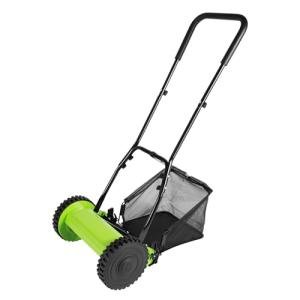 TITIDU 12-Inch Manual Push Reel Lawn Mower