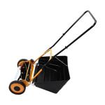 16 Inch Push Reel Lawn Mower with Grass Catcher