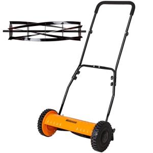 Walensee 14-Inch Push Reel Lawn Mower