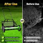 20-Inch Adjustable Reel Lawn Mower with 5 Blades