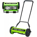 Folconroad 14-Inch Manual Push Reel Lawn Mower