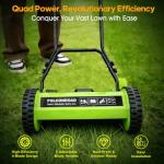 Folconroad 14-Inch Manual Push Reel Lawn Mower