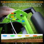 Folconroad 14-Inch Manual Push Reel Lawn Mower