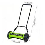 Folconroad 14-Inch Manual Push Reel Lawn Mower