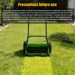 Folconroad 14-Inch Manual Push Reel Lawn Mower